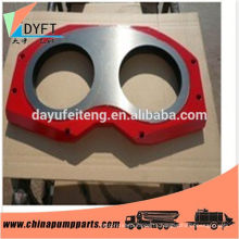 China wear plate for concrete pump parts s valve